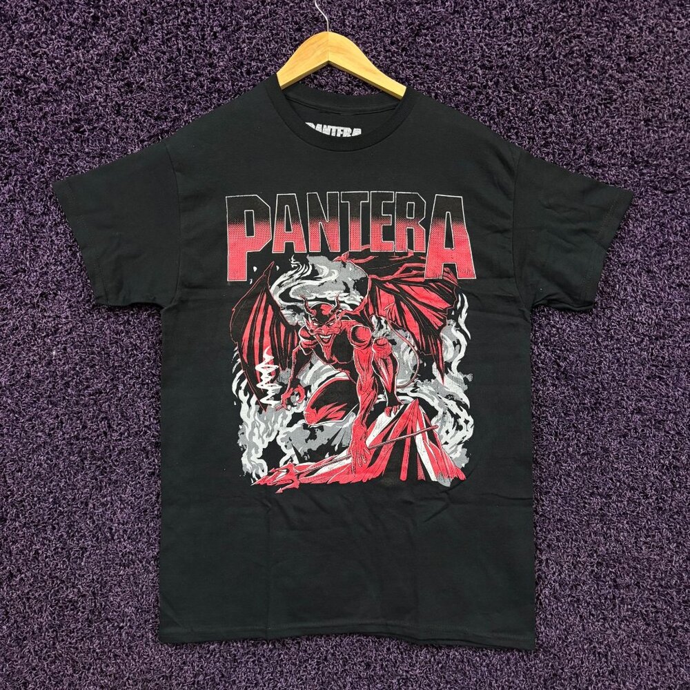 Pantera Devil Cowboys From Hell Thrash Metal Band T-Shirt M